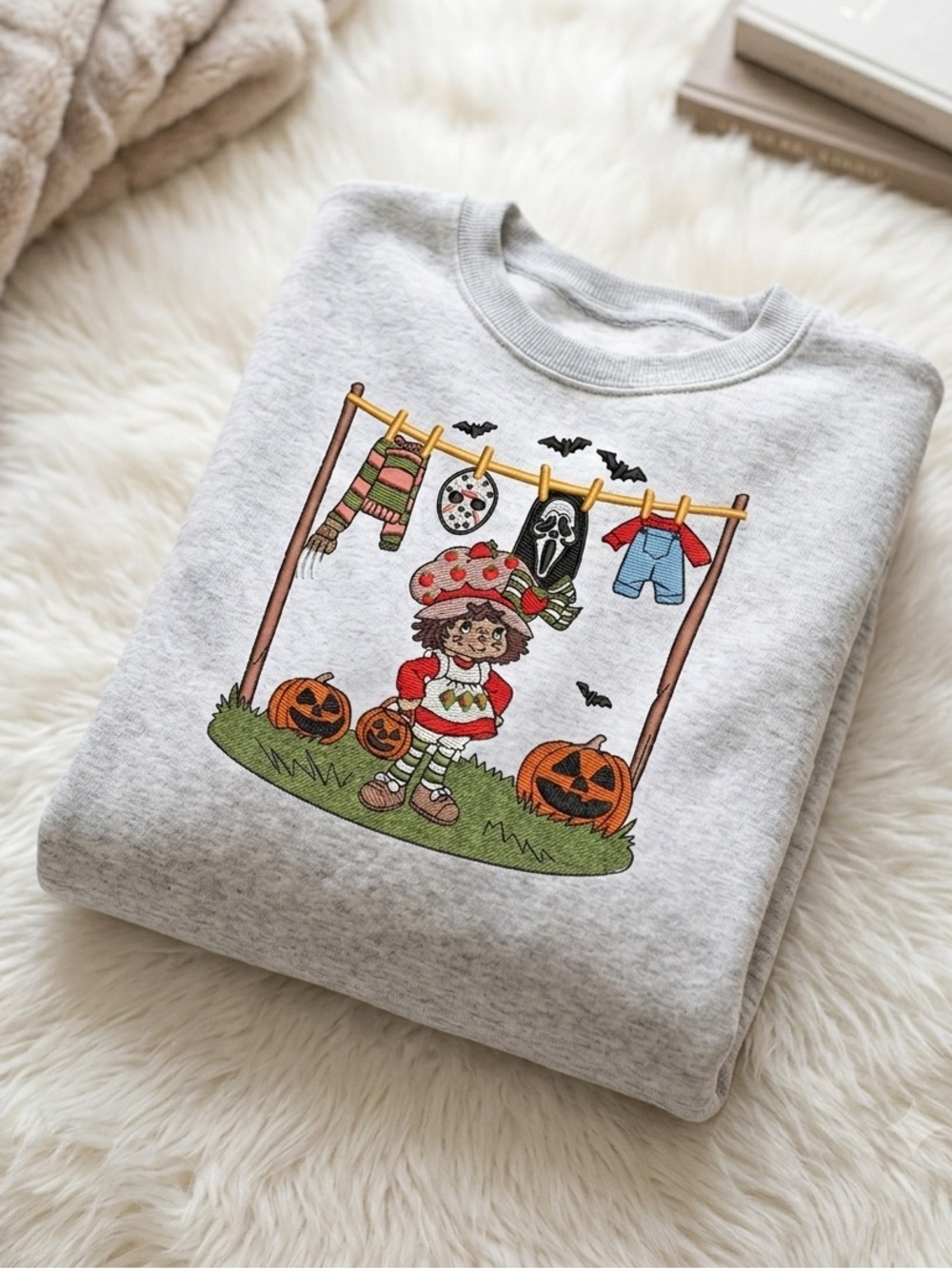 A Berry Halloween Sweater